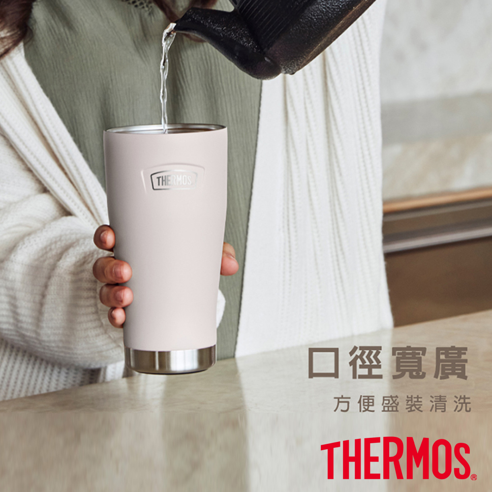 【THERMOS膳魔師】真空吸管隨行瓶_710ml_IS111系列_藍